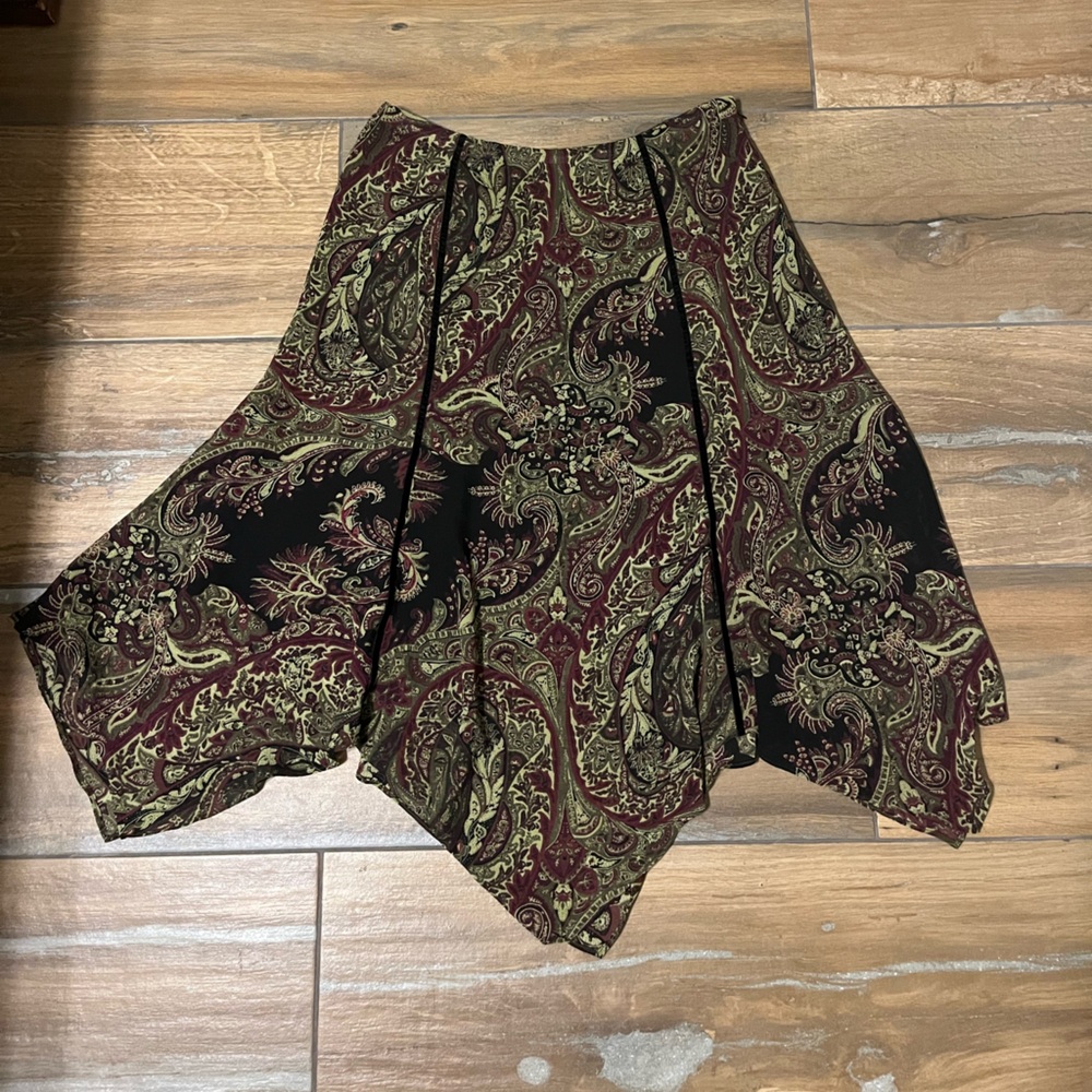 Y2K Liz Claiborne midi skirt